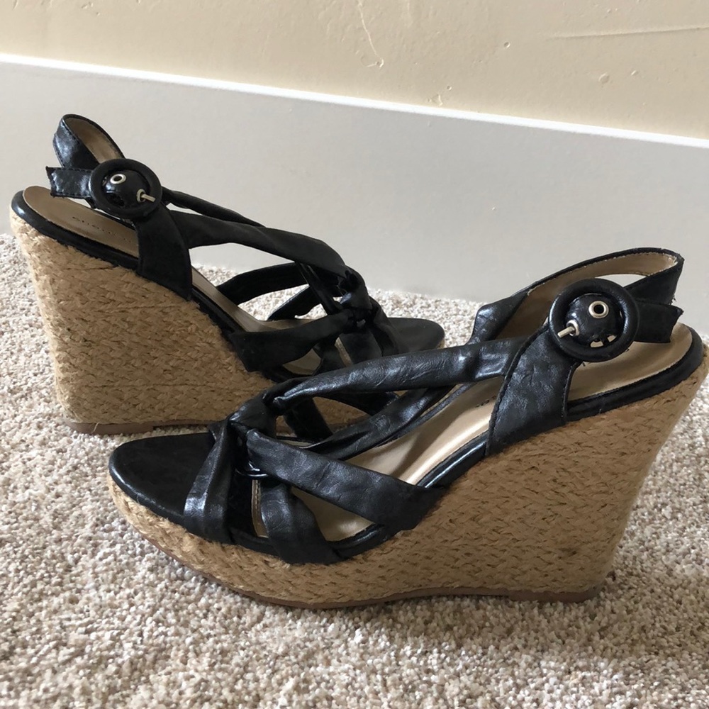 Strappy Wedge Sandals